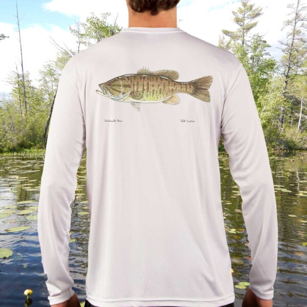 Smallmouth Bass | Solar Long Sleeve Shirt - Image 3