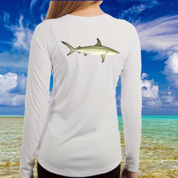 Blacktip Shark | Ladies Solar Long Sleeve Shirt