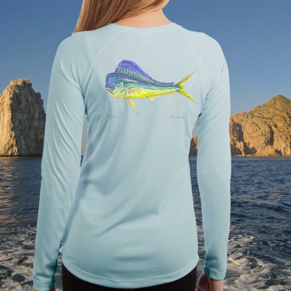 Dorado | Ladies Solar Long Sleeve Shirt - Image 3