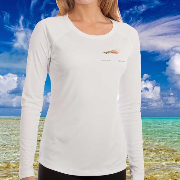 Mutton Snapper | Ladies Solar Long Sleeve Shirt - Image 2