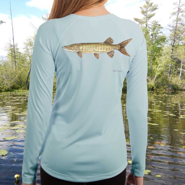 Muskellunge | Ladies Solar Long Sleeve Shirt