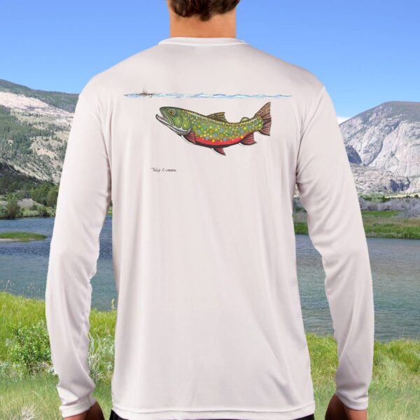 Swimming Brook Trout | Solar Long Sleeve Shirt