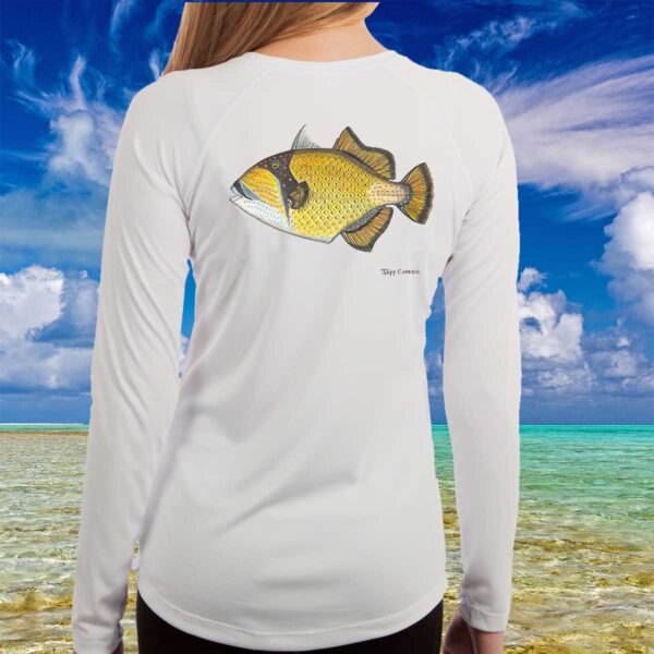 Mustache Triggerfish | Ladies Solar Long Sleeve Shirt