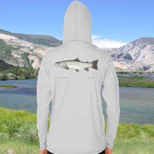 Atlantic Salmon | Solar Hoodie - Image 3