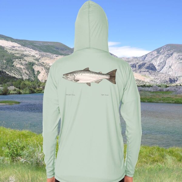 Chinook Salmon | Solar Hoodie - Image 5