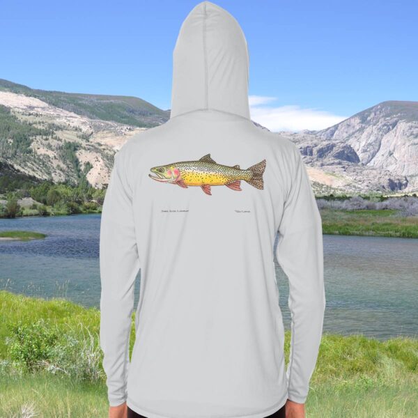 Snake River Cutthroat | Solar Hoodie - Image 3