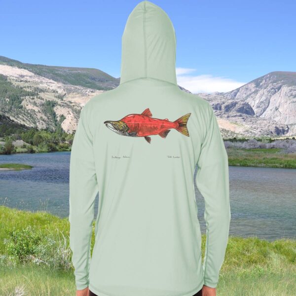 Sockeye Salmon | Solar Hoodie - Image 5