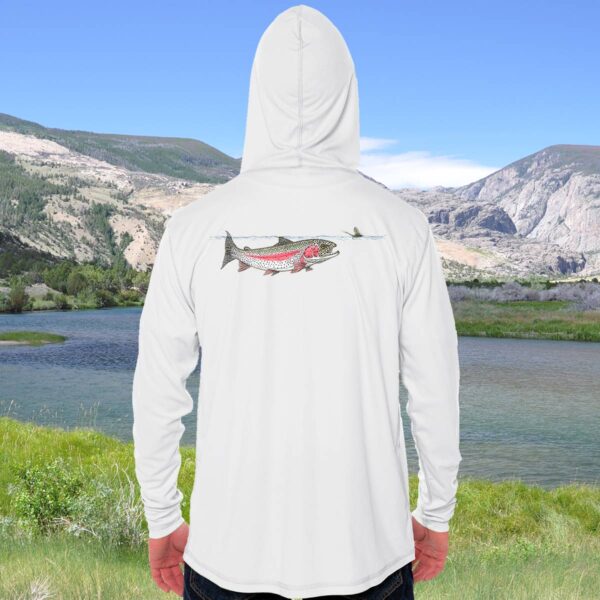 Swimming Rainbow Trout | Solar Hoodie