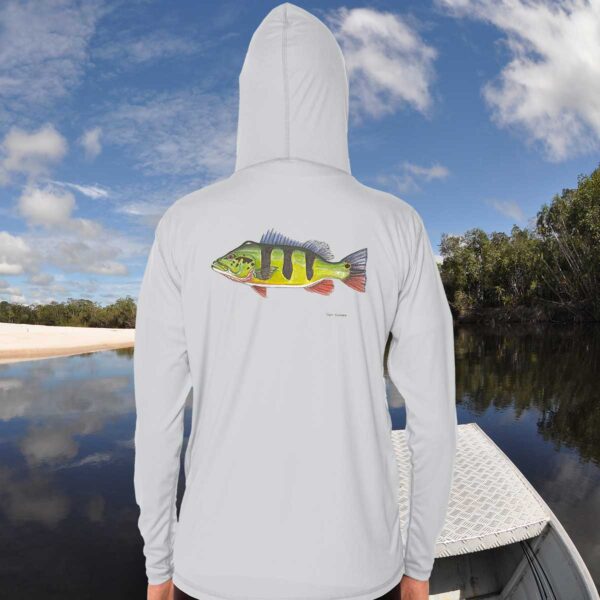 Peacock Bass | Solar Hoodie - Image 5