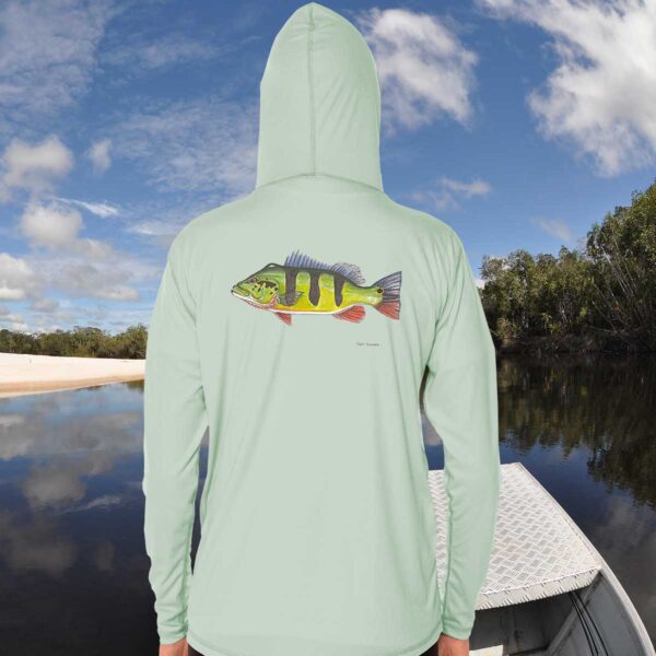 Peacock Bass | Solar Hoodie - Image 3