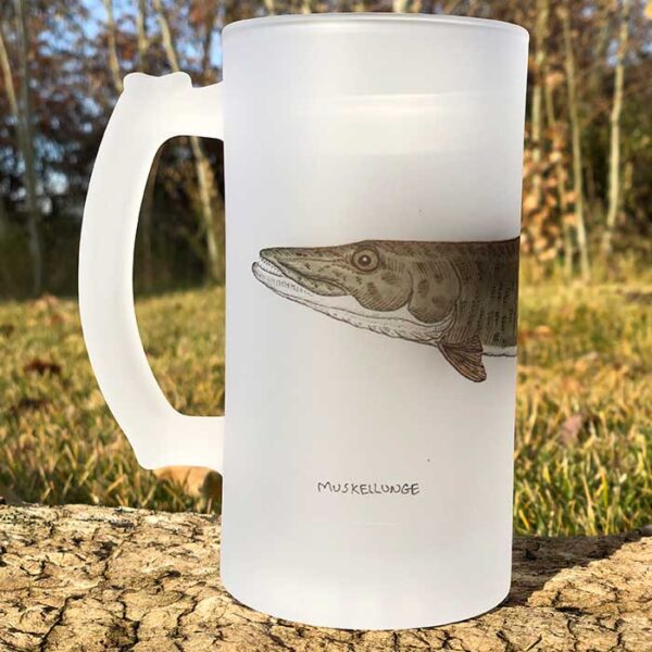 Muskellunge | Frosted Mug | Jeff Currier