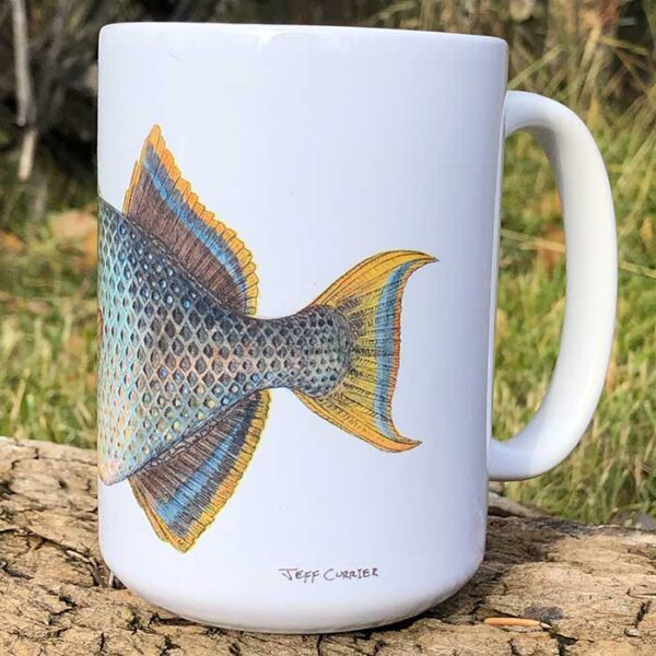 Yellowmargin Triggerfish | Coffee Mug | Jeff Currier - Image 2