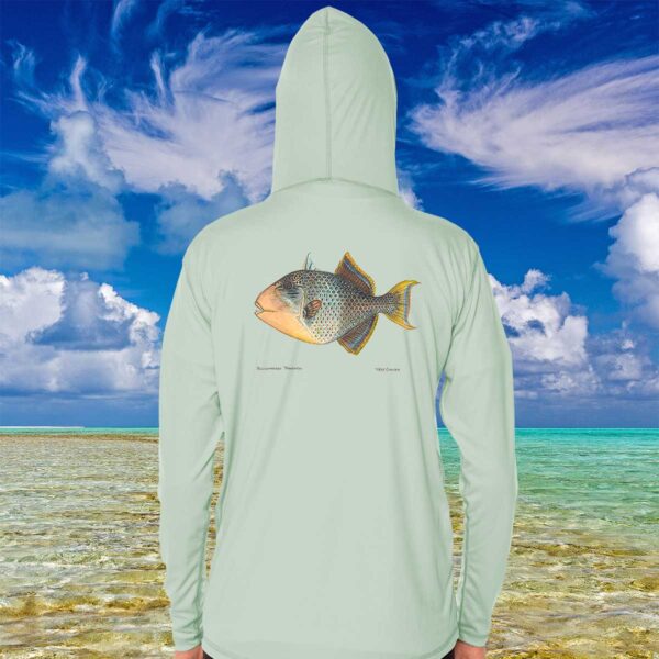 Yellowmargin Triggerfish | Solar Hoodie - Image 3