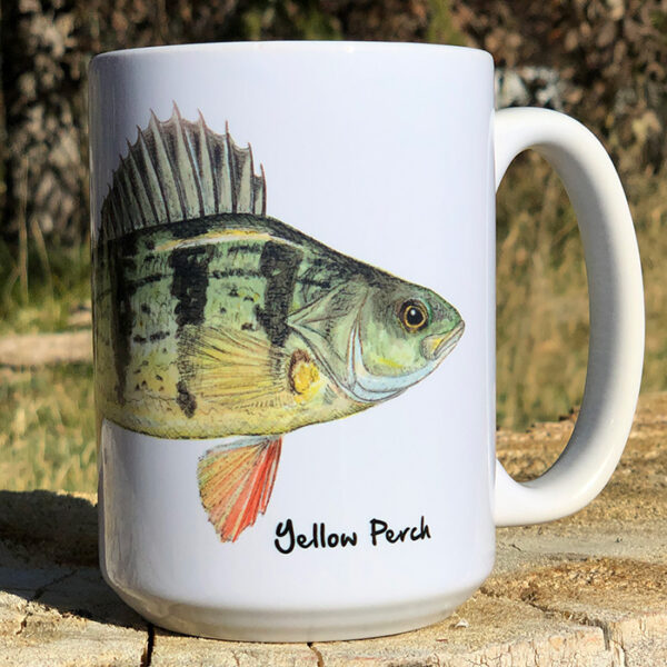 Yellow Perch | Coffee Mug | Jeff Currier