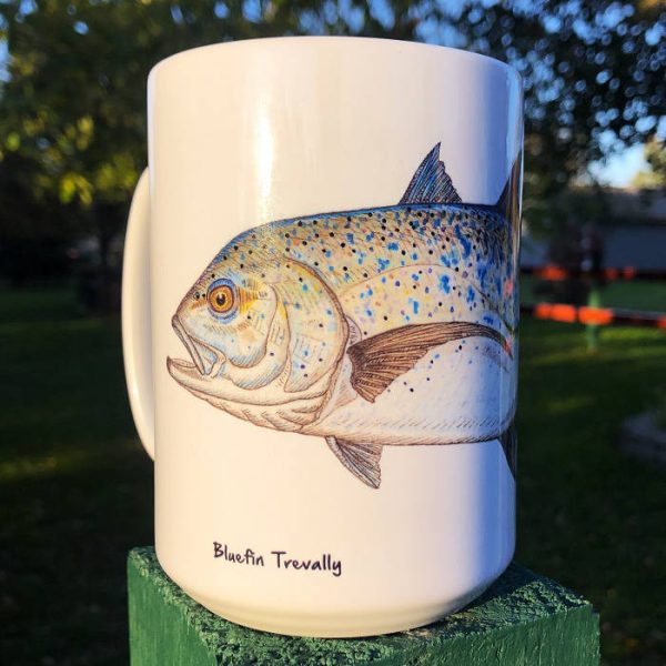 Bluefin Trevally | Coffee Mug | Jeff Currier