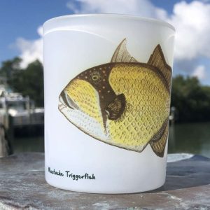 Mustache Triggerfish | Whiskey Glass
